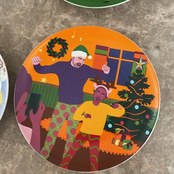 Christmas plates st of 4 - Picture 5 of 7